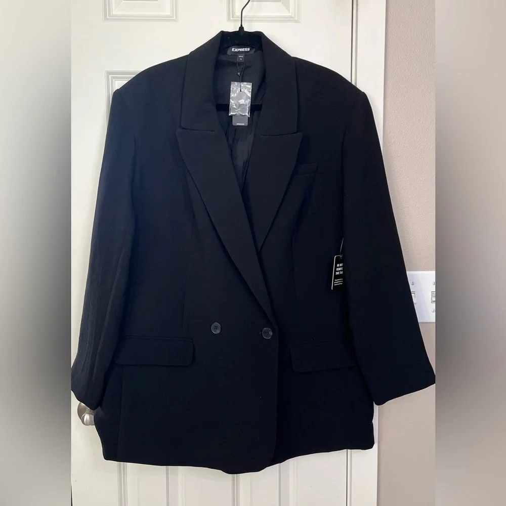 Express Oversized Boyfriend Blazer NWT